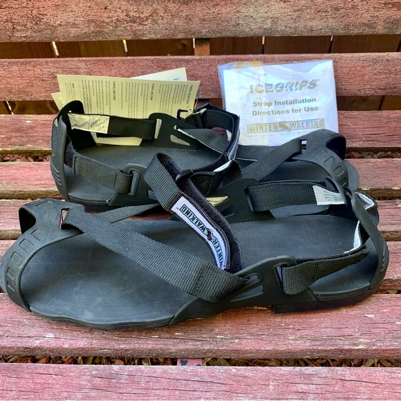 Winter Walking ICEGRIPS Sandal Ice Cleats | Size XL | Black | Style - JD4472 - Picture 8 of 13